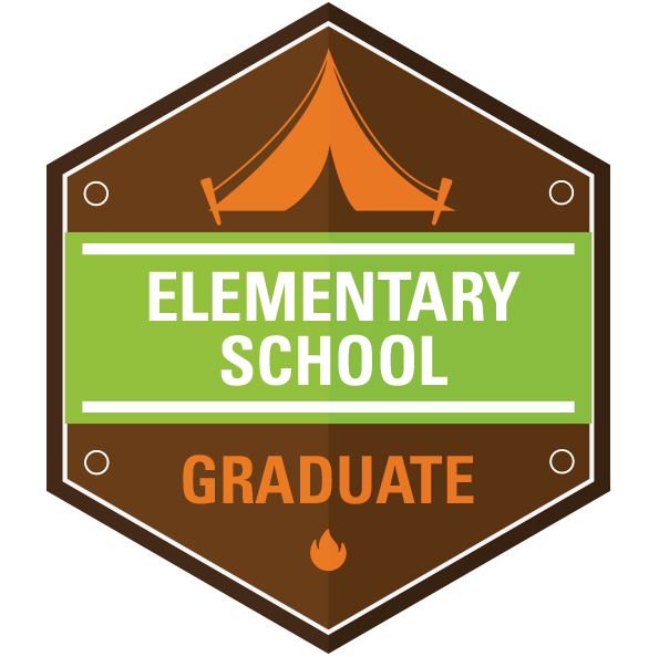 elementary school graduate badge