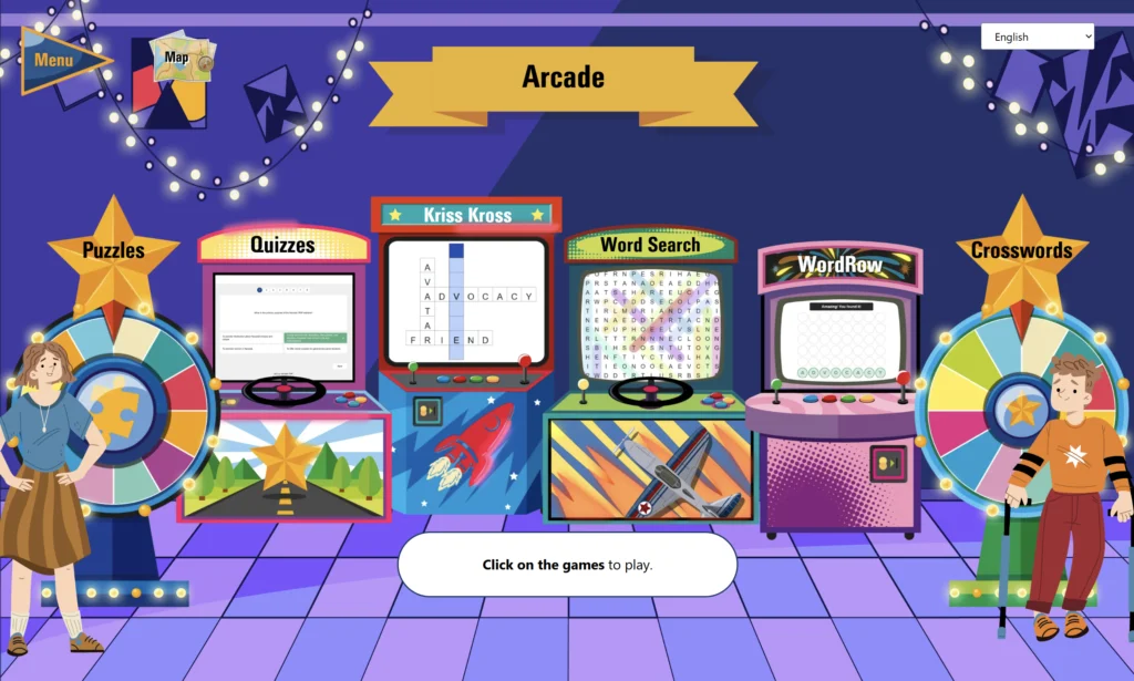 arcade screen